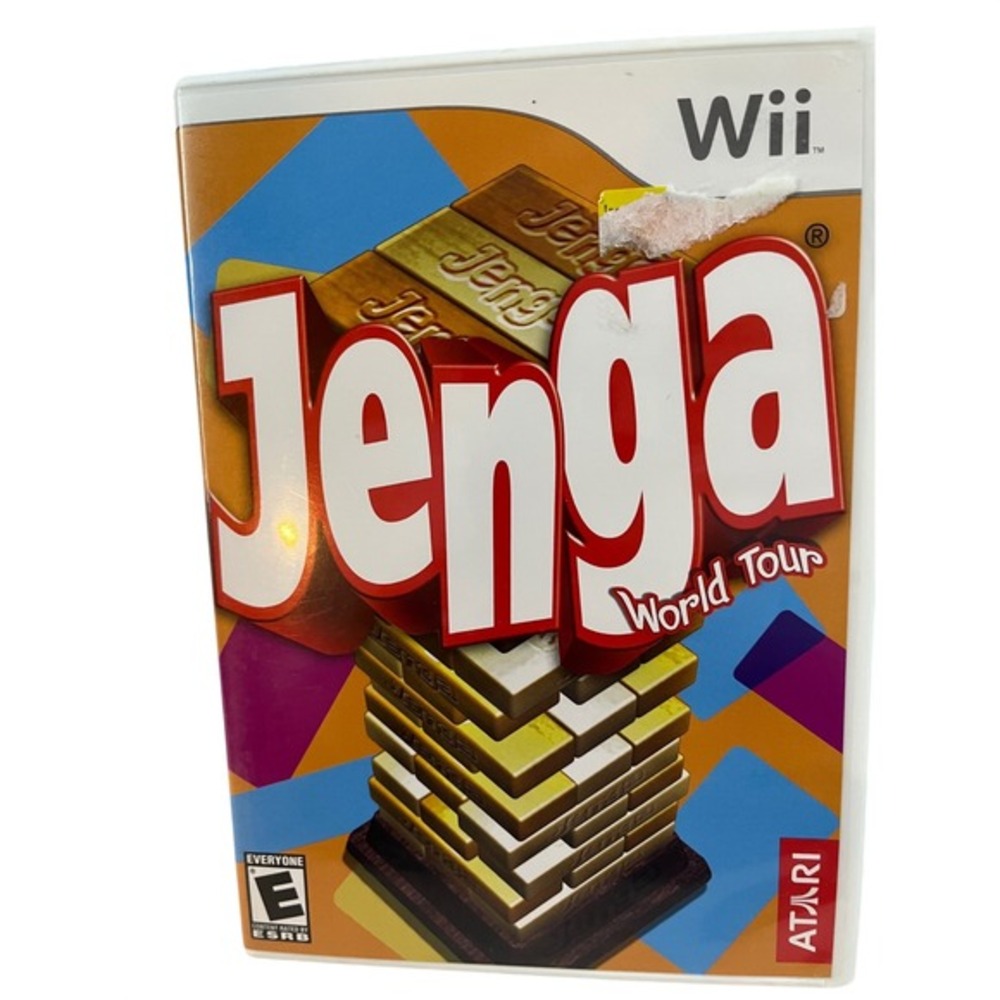 Atari Jenga World Tour Nintendo‎ Wii NTSC Good Condition Complete With Manual